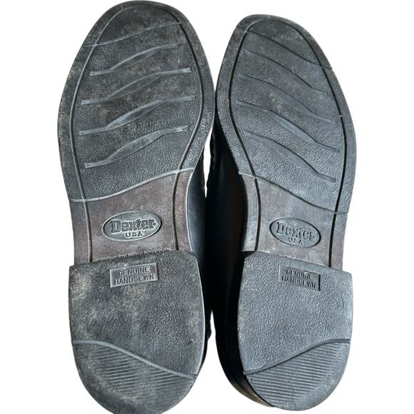 VTG Dexter Comfort Tassel Loafers Dress Shoes Mens SZ 12 Leather Classic Slip On - Picture 6 of 10